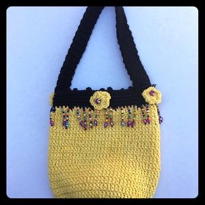 Hand&Heart Handmade Small Yellow Bag